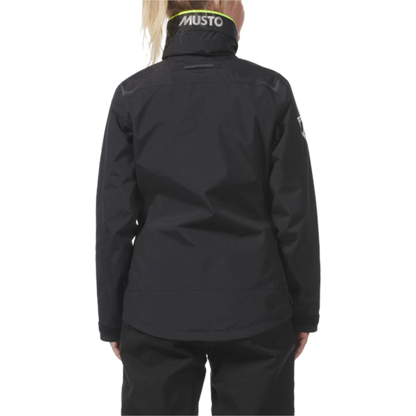 2025 Musto Kvinder Br1 Solent Sejljakke 82404 - Sort